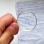 Pendant Magnifier, 5x Magnifying, 42mm Lens