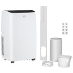14,000 Btu Portable Air Conditioner Unit Remote 24h Timer