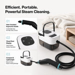 Steam Cleaner Handheld 6 Settings With Tank 105°c Heat For Kitchen White | White