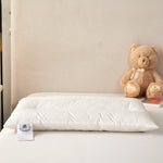 Premium Wool Kids Pillow With Quilted Case, 40 X 60 Cm