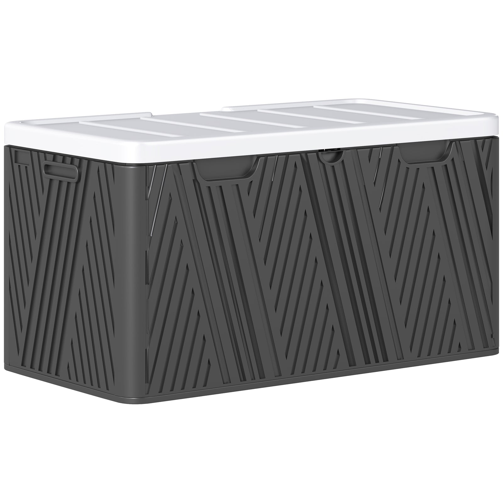380l Garden Storage Box Waterproof Outdoor Storage Box Wood