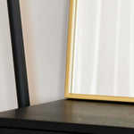 Akiko - Gold Metal Arched Mirror | 95cm x 120cm