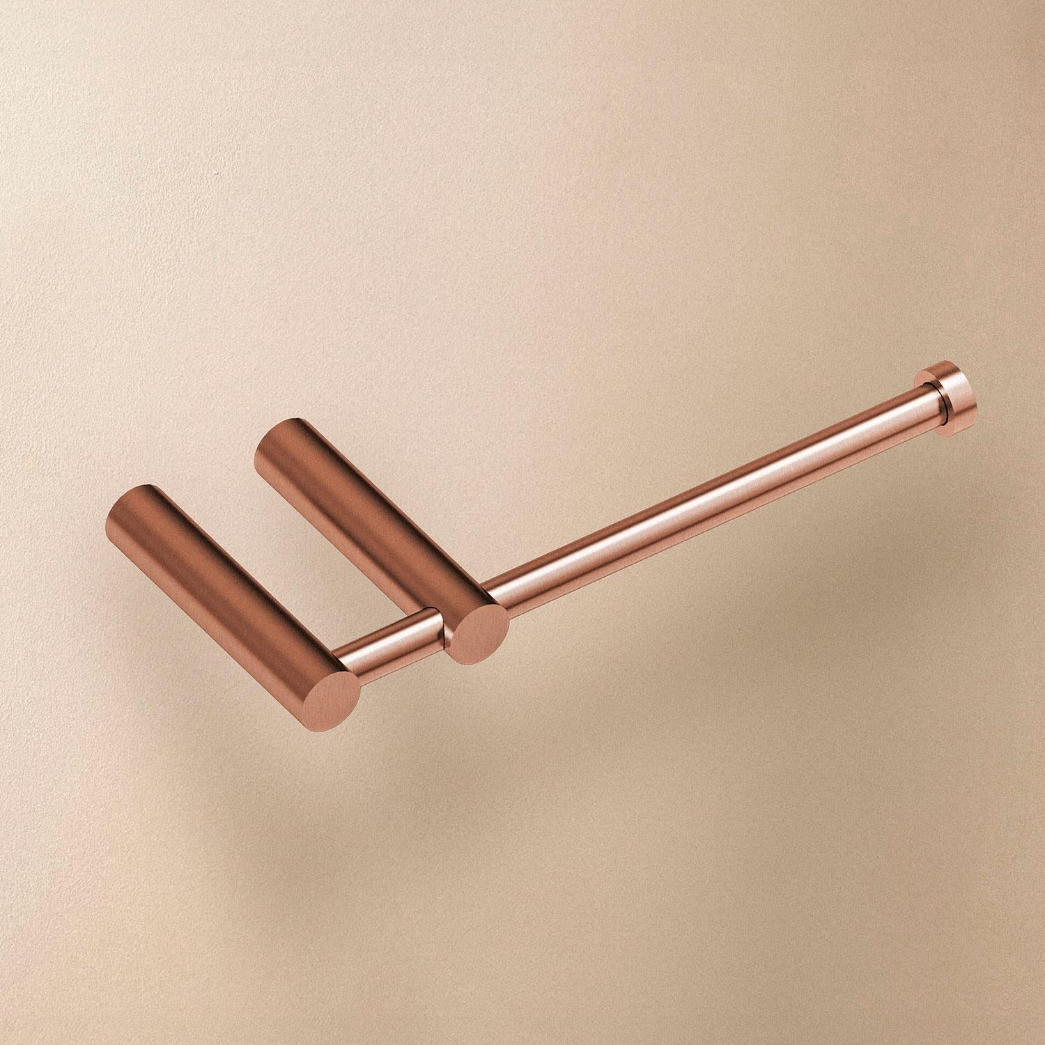 Toilet Roll Holder, Logic Collection | Copper