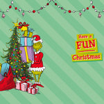 The Grinch Coaster Christmas Card Official Product