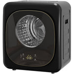Compact Dryer Machine With 5 Modes, 4kg Small Tumble Dryer | Black
