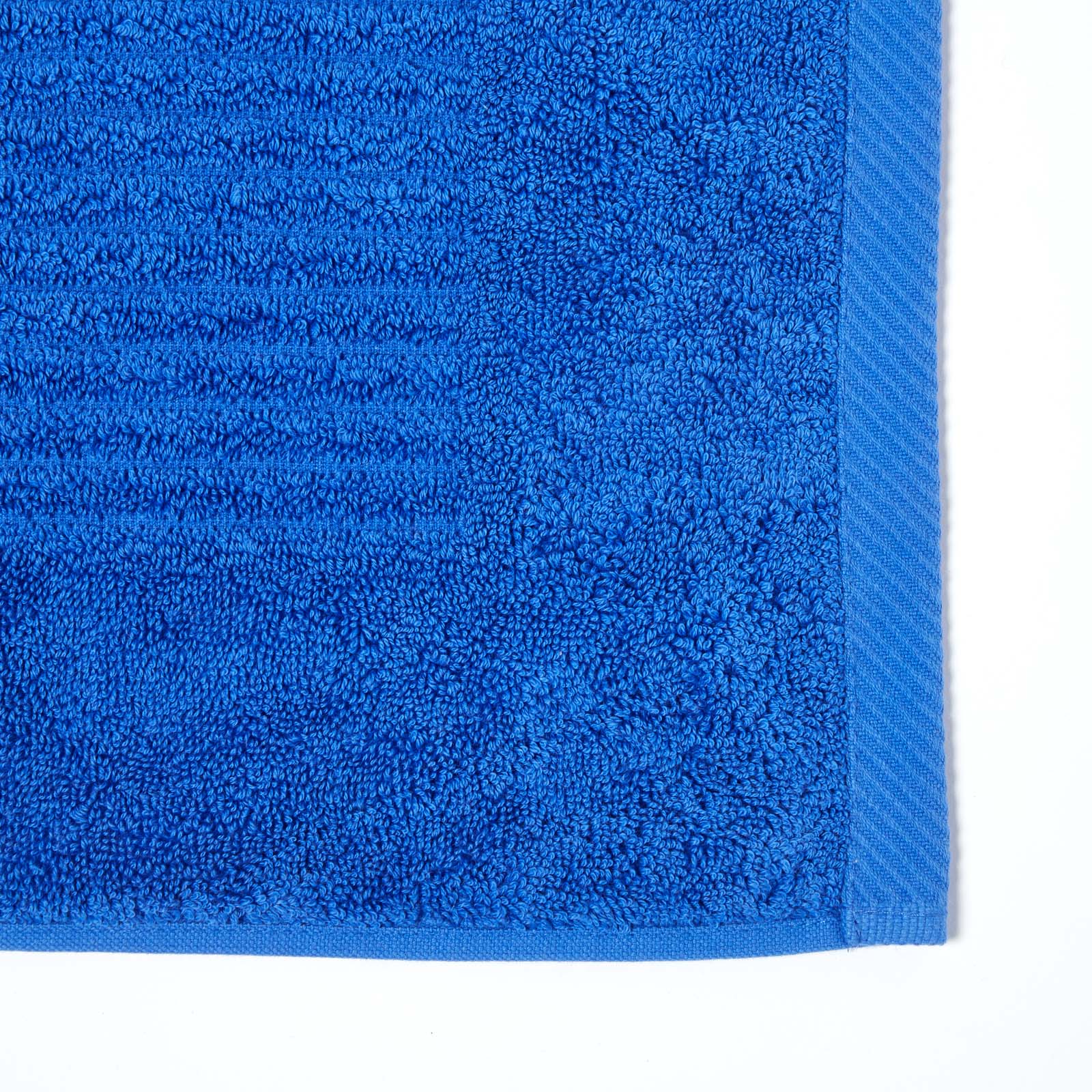 Imperial Plain Turkish Cotton Bath Mat | 50 x 80cm | Royal Blue