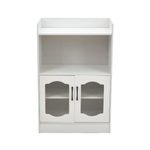 Breeins Wooden Sideboard Storage Cabinet With Microwave Counter
