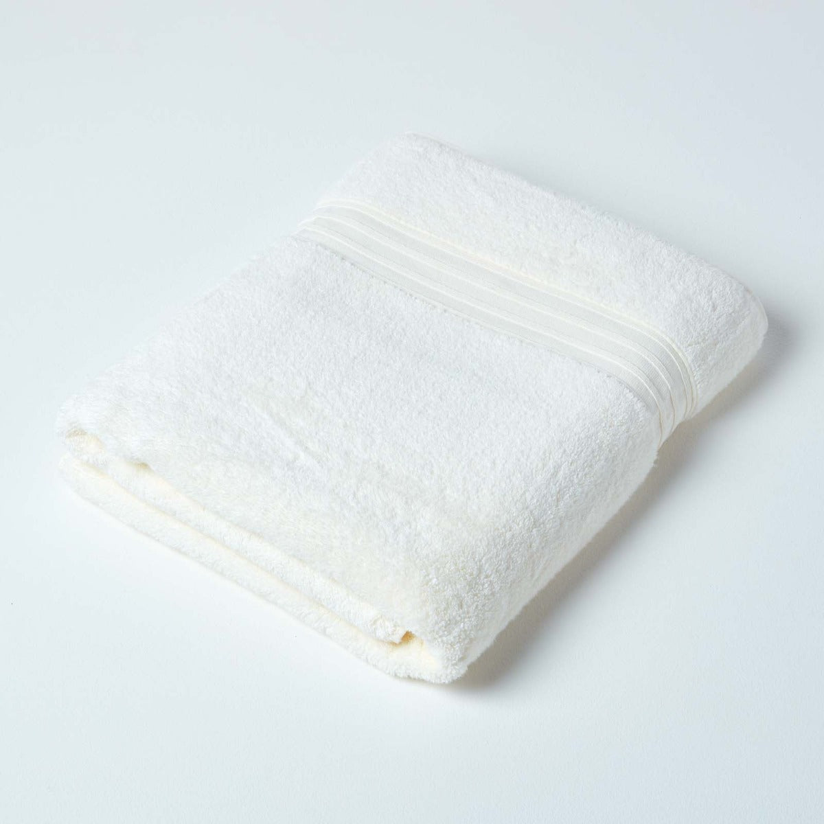Zero Twist Supima Cotton Towels | Bath Sheet | Cream