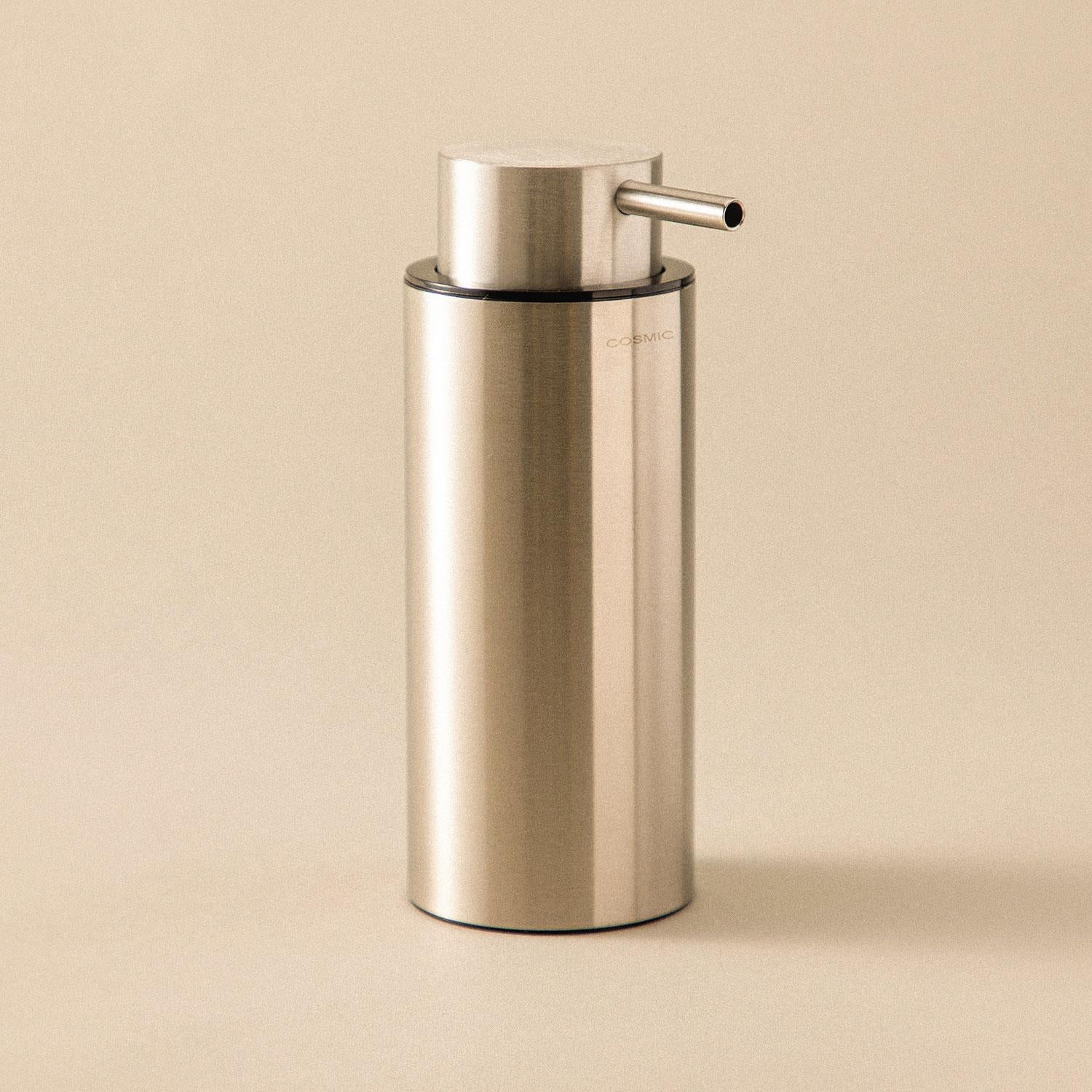 Soap Dispenser, 200ml, Glossy Stainless Steel, Logic Collection