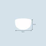 Set Of 4 Nordic Stoneware Dipping Bowls | Set of 4 | White