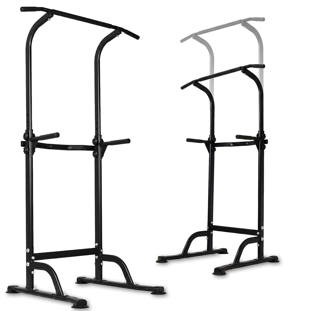 Centra Pull Up Station 9-height Adjustable 150kg Carbon Steel Black