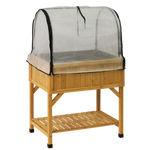 Raised Planter Greenhouse Frame & Multi-cover Set