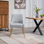 Set Of 2 Lograto Fabric Dining Chairs