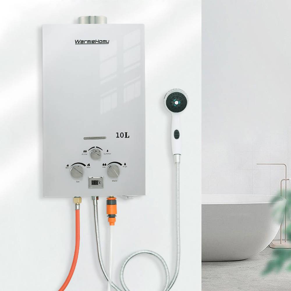 10l 20kw Instant Gas Water Heater With Shower Head