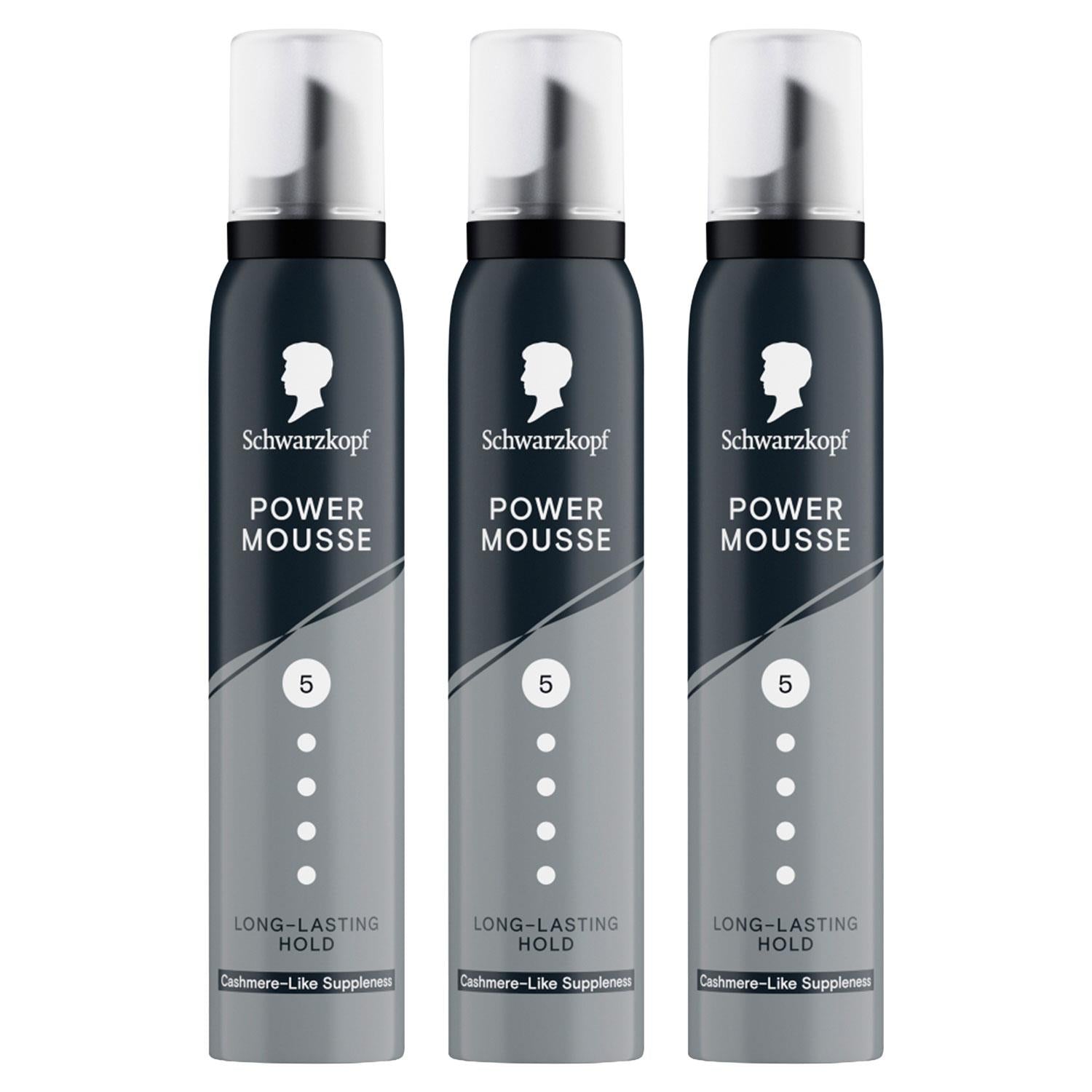 Taft Power Cashmere Hl5 Styling Mousse 200ml, 3 Pack