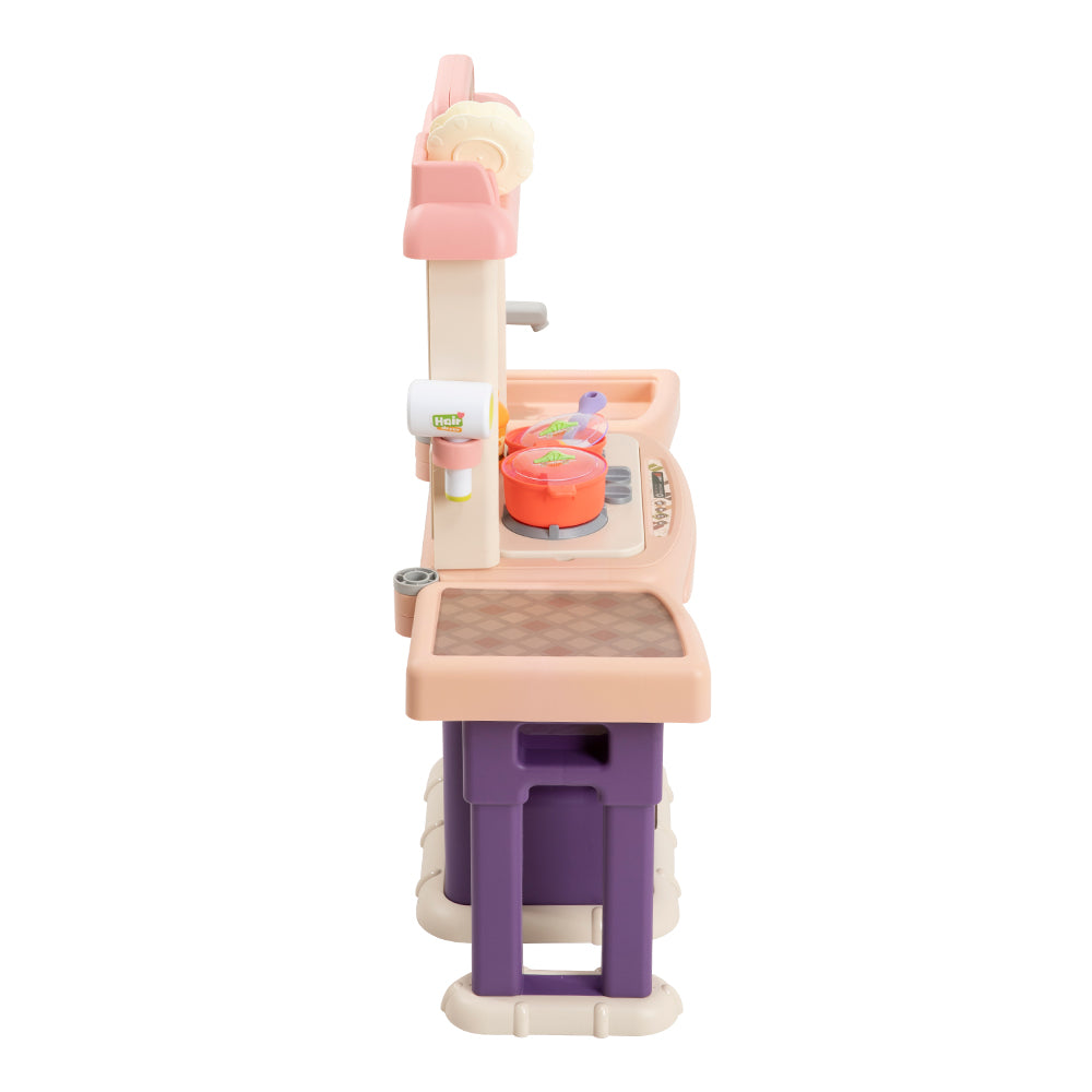 Kids Double-sided Kitchen And Washstand