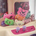 Mini Pink Claw Machine With Deer Antler Design Cute Toy Grabber For Kids