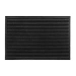 Nicoman Ribbed Harmony Entrance Doormat | 75cm x 44cm | Black