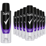 Multi Pack Alcohol Free Men Motion Sense Body Spray Deodorant, 150ml, 12pk | One Size