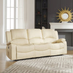 Glendale 3 Seat Electric Reclining Sofa | 3 | Cream