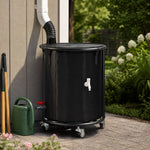 Portable Rain Barrel With Castors | 190l