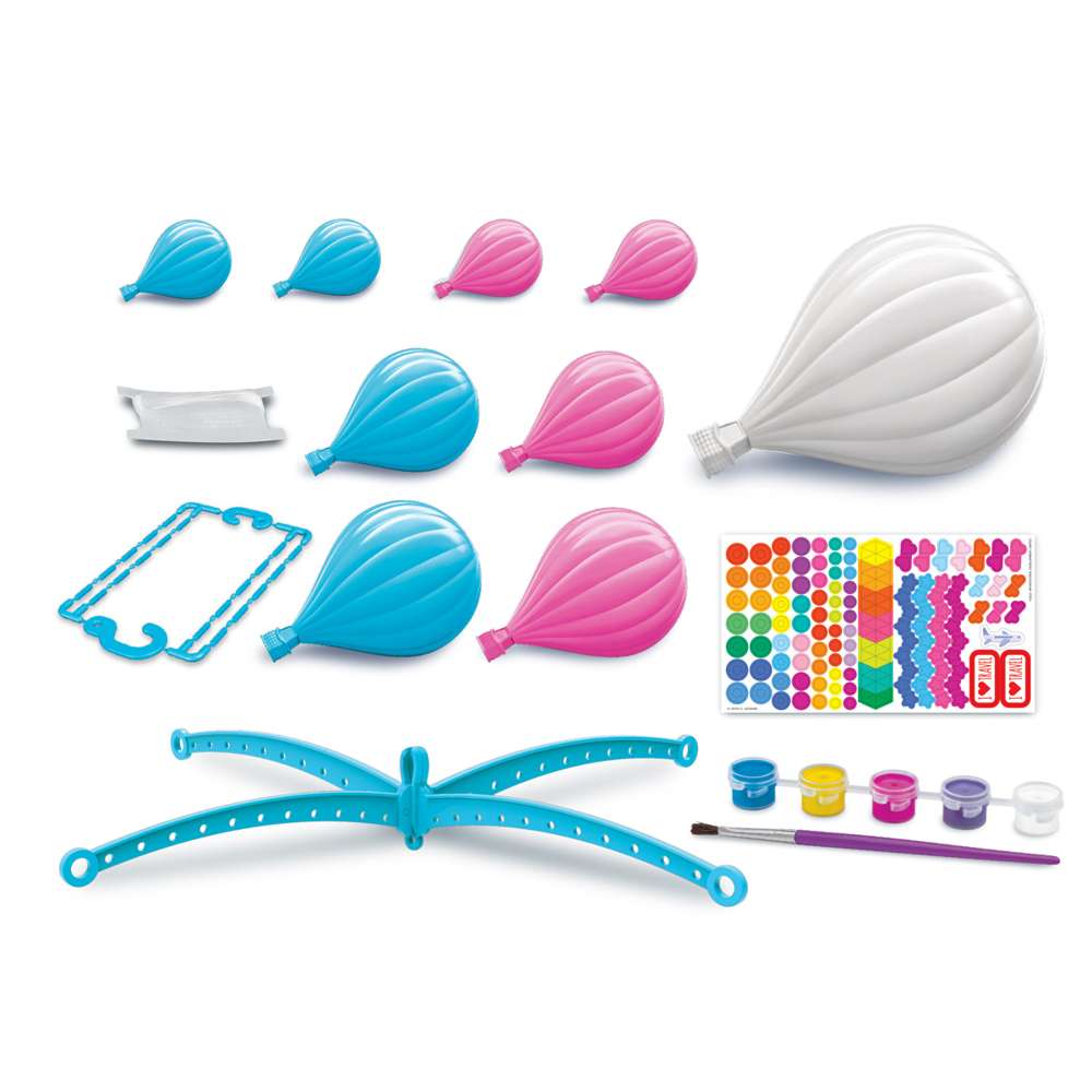 Kidzmaker - Paint Your Own Hot Air Balloons Mobile