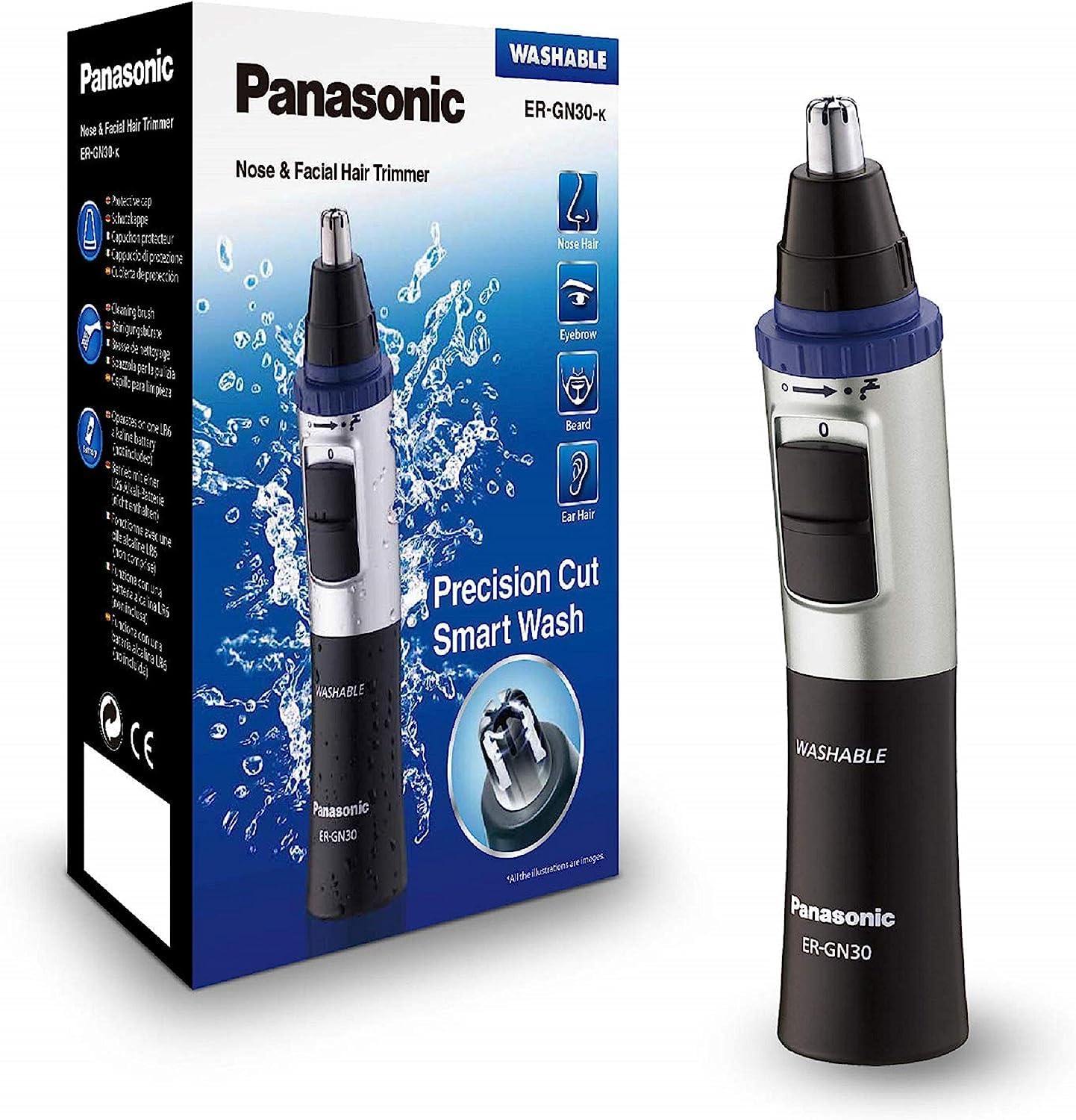 Er-gn30 Wet & Dry Electric Facial Hair Trimmer