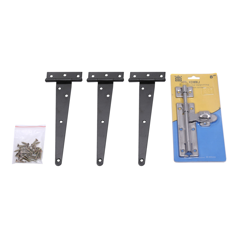 79/85/100cm W X 183cm H Garden Flat Top Pine Wood Gate Kit | Small