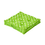 Cotton Stars Floor Cushion | 50cm x 50cm | Green