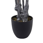 Lifelike 160cm Schefflera Tree In Decorative Pot Premium Artificial Greenery For Modern Interiors