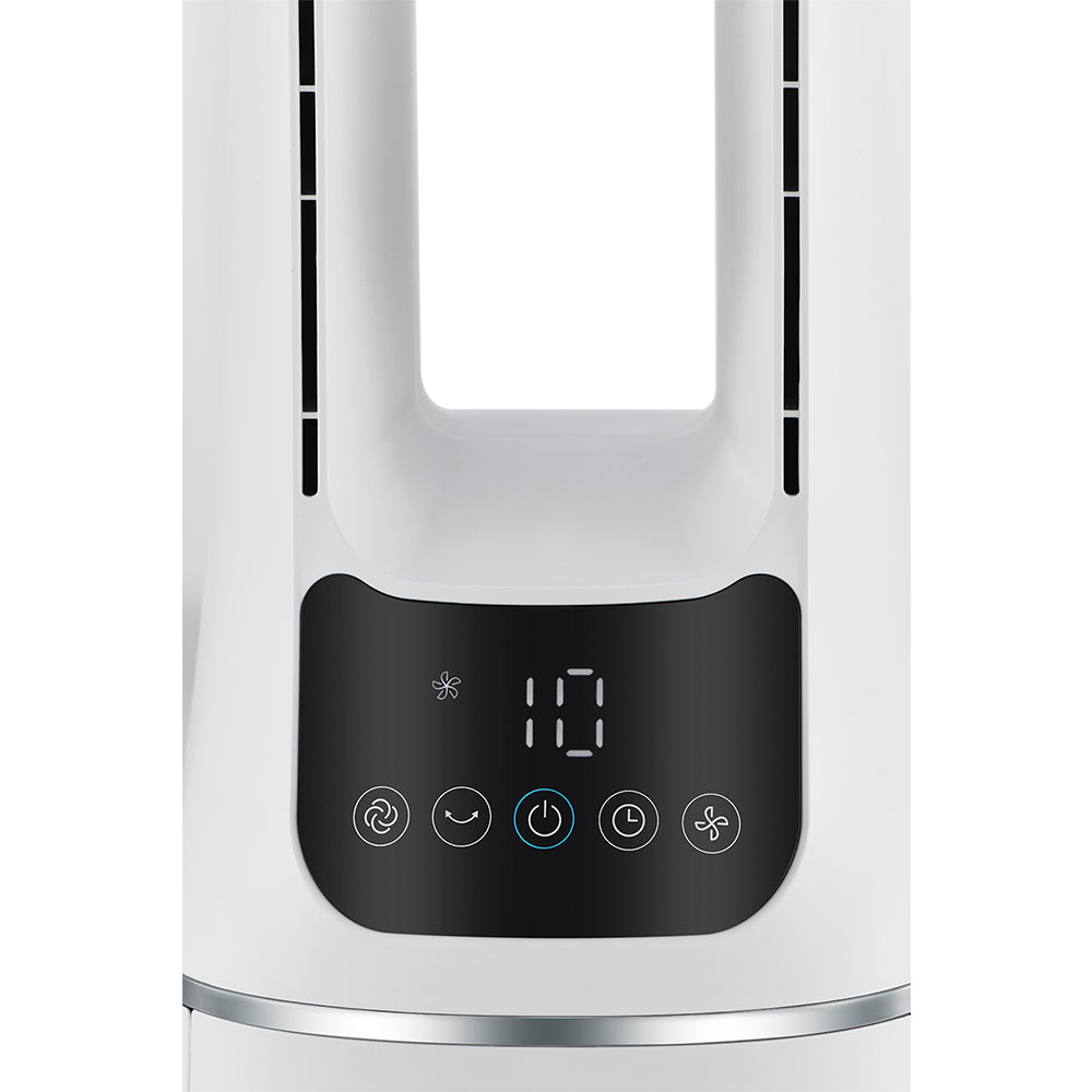 Midea Ams150-pbw Air Purifier Bladeless Fan ,white