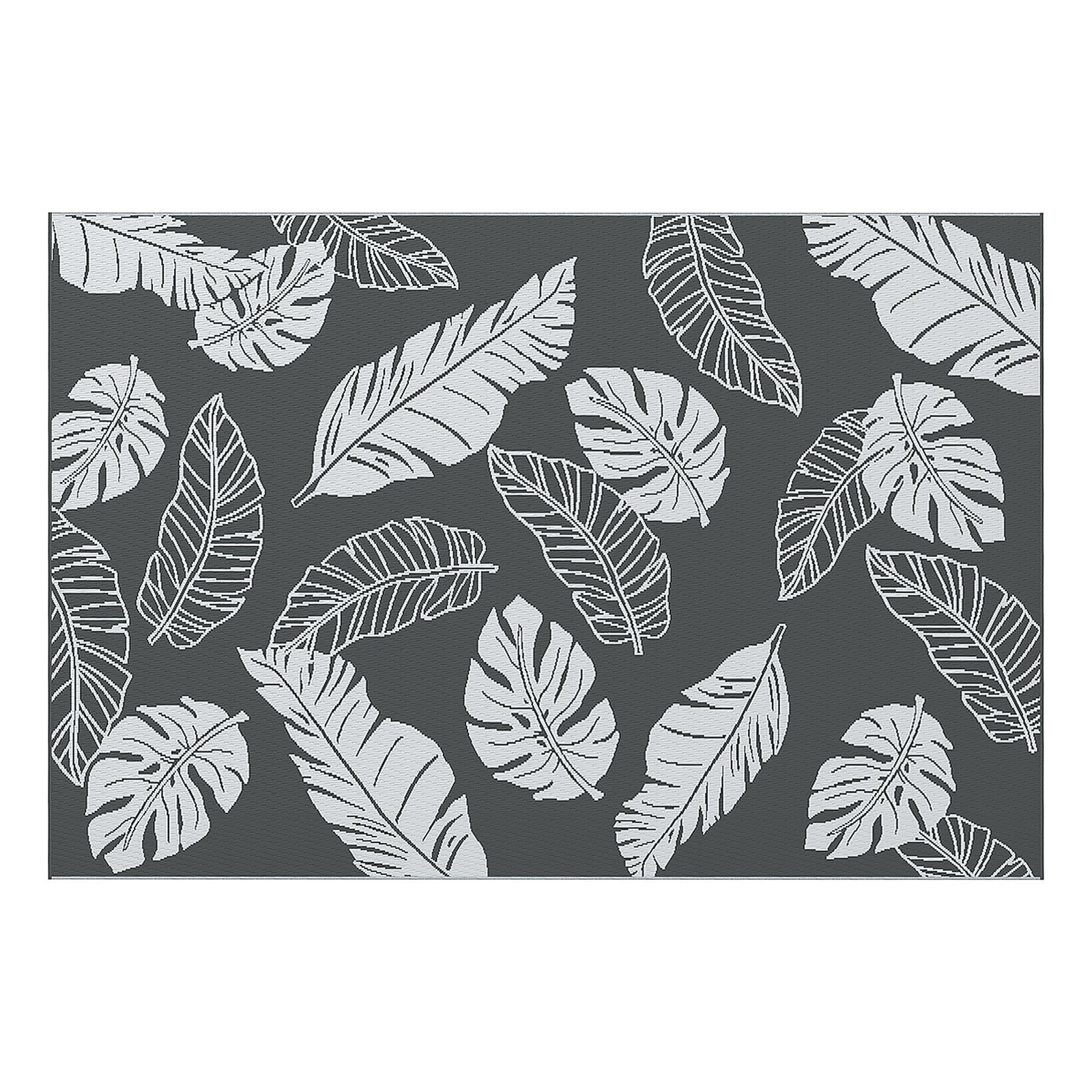 Reversible Rug W/ Carry Bag 182x274cm Grey