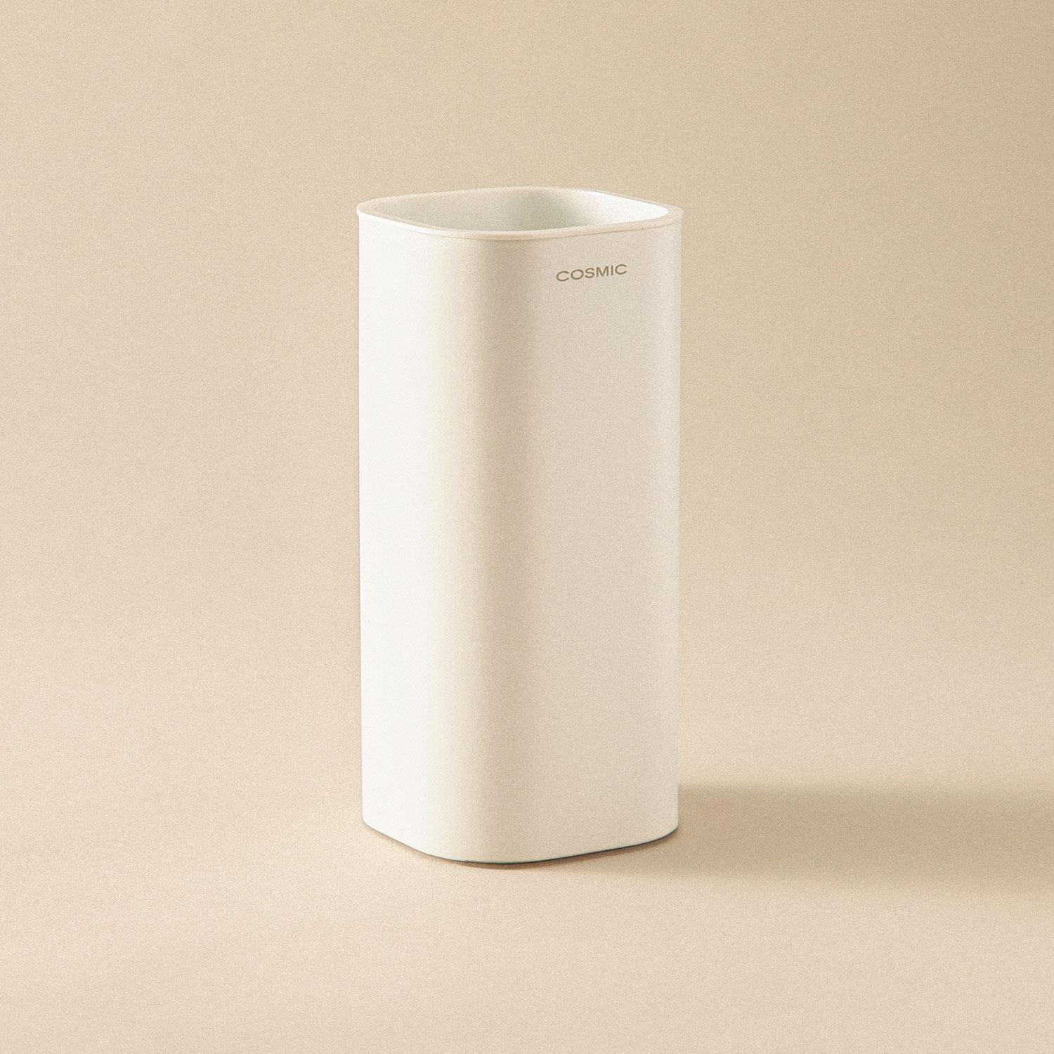 Toothbrush Holder, Matt White, Nea Collection