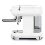 Ecf01 Retro Style Espresso Coffee Machine | White