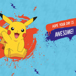 Pokemon Personalise Birthday Card With Sticker Sheet Official Product