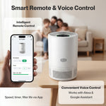 Spector Air Purifier Smart Hepa Alexa App Control With Timer Quiet Sleep Mode