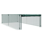 8' X 4' Crop Cage With Zipped Door, Green