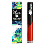Liquid Lipstick Natural, Vegan & Organic Long Lasting | Dark Orange