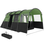 8-person Tunnel Tent, 3000mm Waterproof | Green