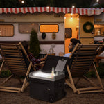 Car Refrigerator 12v Portable Freezer W/ Inner Led Light