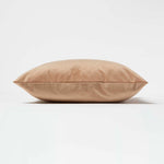 Velvet Cushion With Microfibre Insert | 30cm x 50cm | Beige