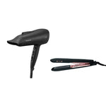 Eh-ne85, Eh-hs99 Hair Dryer & Ceramic Straightener Set | Black