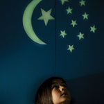 Glow-in-the-dark Moon & Stars