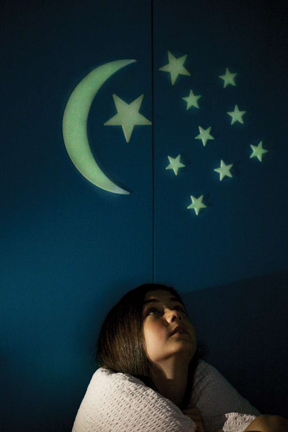 Glow-in-the-dark Moon & Stars