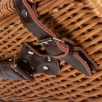 Wicker 56cm Double Steamed Picnic Basket | Brown