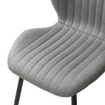 Set Of 4 Chic Dining Chairs | Grey