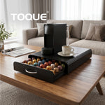 Toque Coffee Pod Holder Drawer For Nespresso Capsules 60 Pod Storage Stand Rack