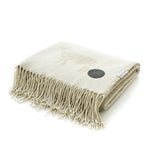 Ram Faux Cashmere Large Throw | White