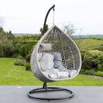 Oakley Swing Egg Pod Chair | One Size | Light Grey