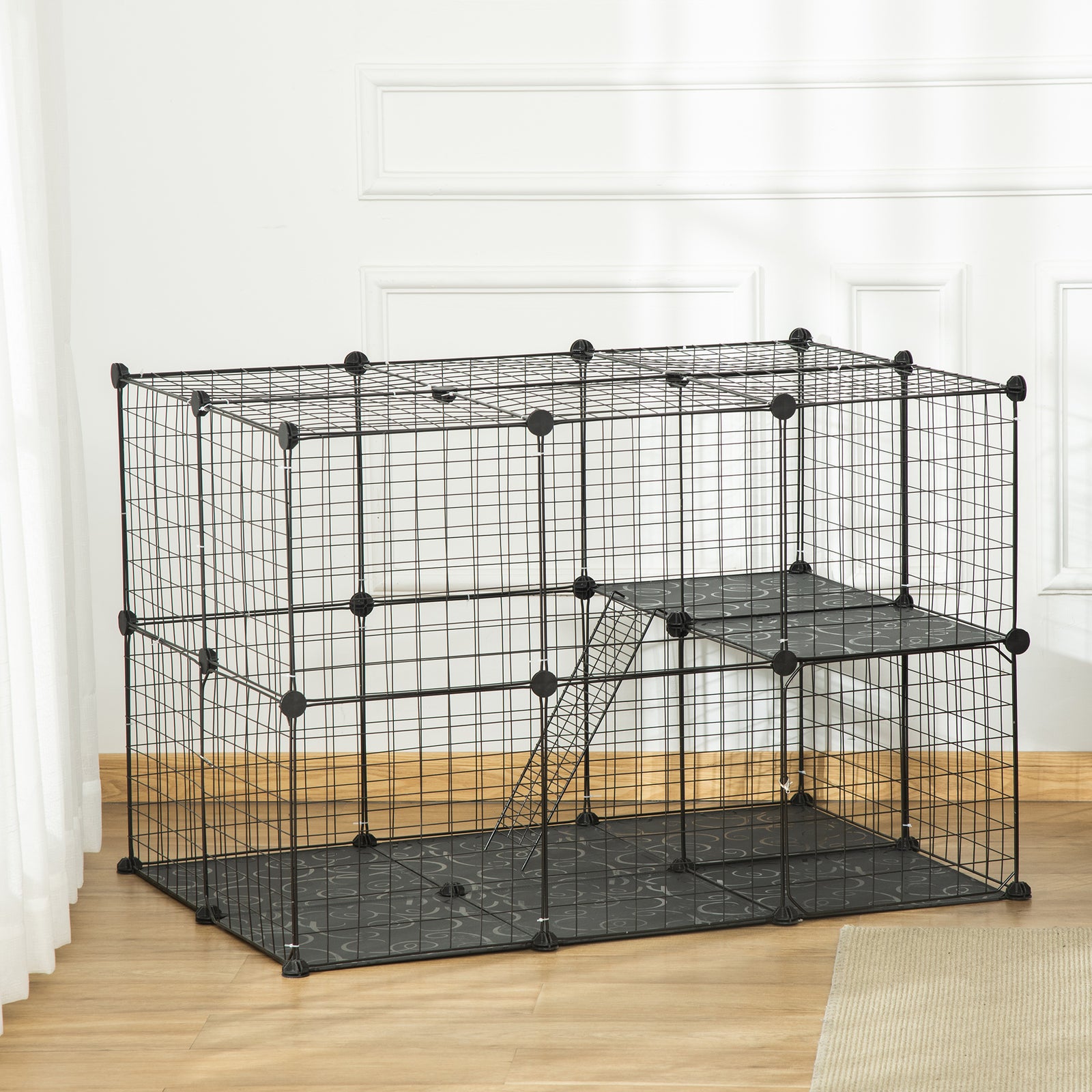 Pet Playpen Diy Small Animal Cage For Kitten Bunny Chinchilla Pet Mink